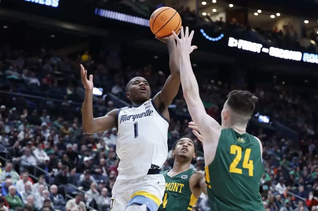 NCAA Basketball: NCAA Tournament First Round-Vermont Vs Marquette