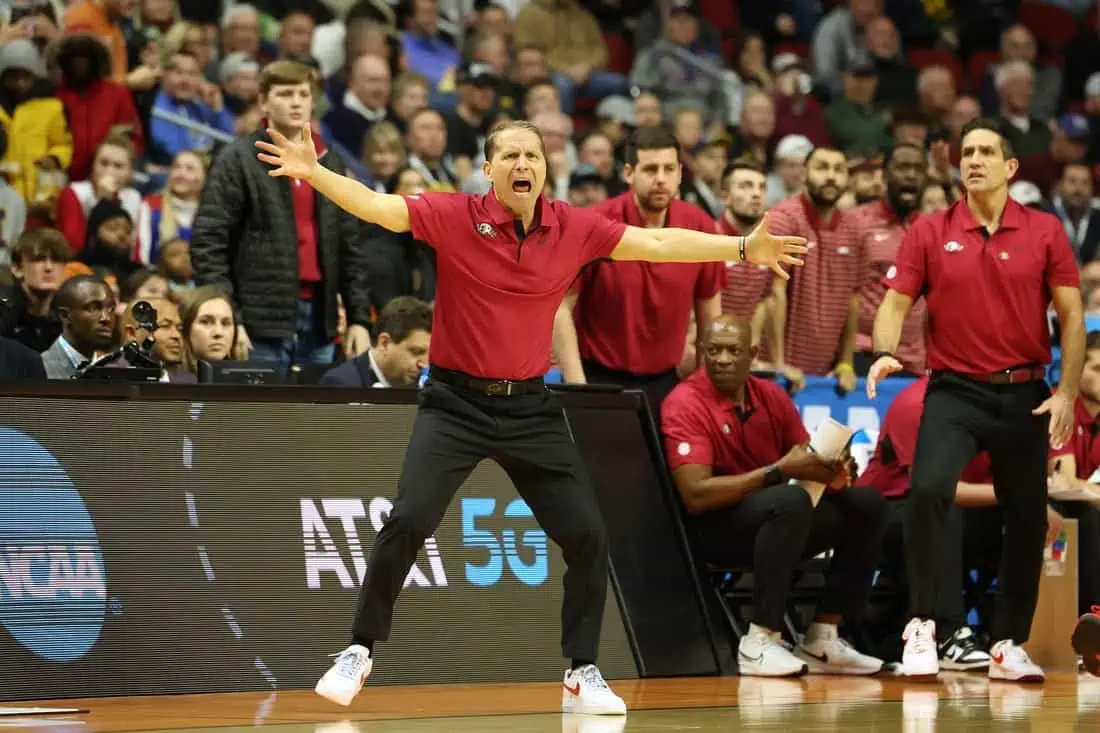 NCAA Basketball: NCAA Tournament Second Round-Arkansas vs Kansas