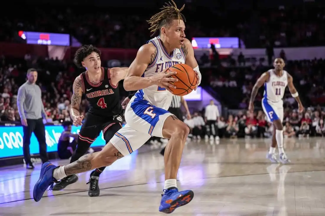 NCAA Basketball: Florida at Georgia