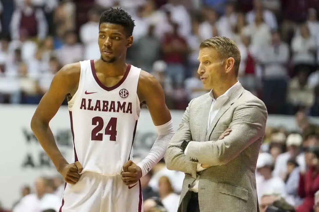 NCAA Basketball: Arkansas at Alabama