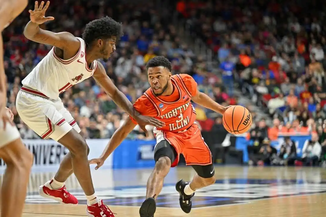 NCAA Basketball: NCAA Tournament First Round-Illinois vs Arkansas