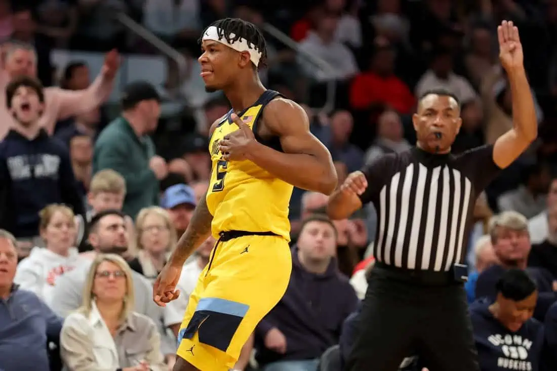 NCAA Basketball: Big East Conference Tournament Semifinals - Marquette vs Connecticut