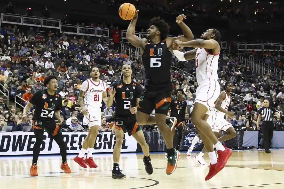 NCAA Basketball: NCAA Tournament Midwest Regional-Miami (FL) vs Houston