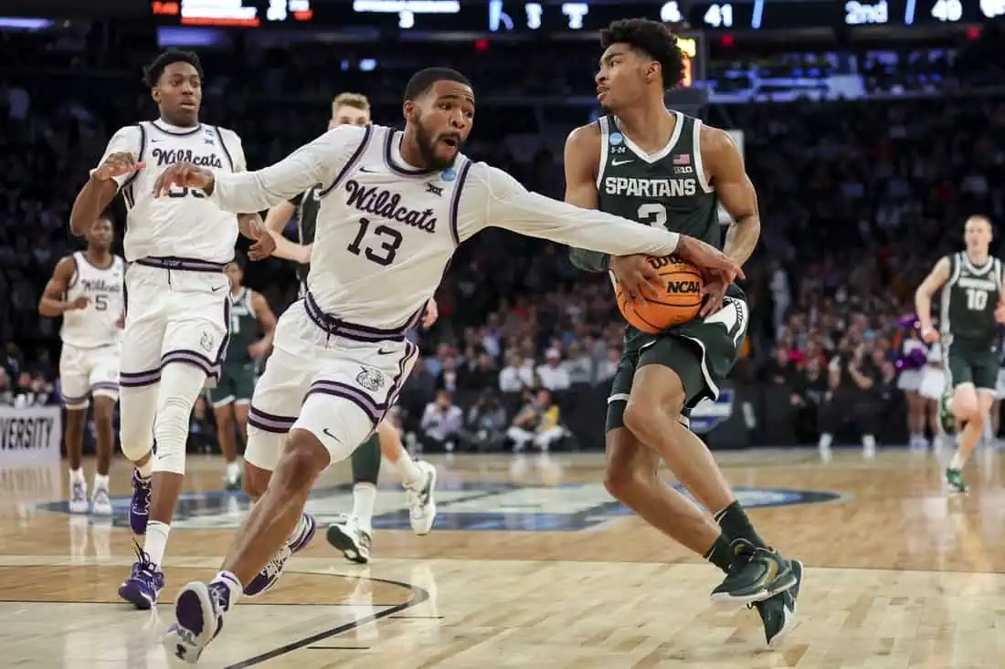 NCAA Basketball: NCAA Tournament East Regional-Michigan State vs Kansas State