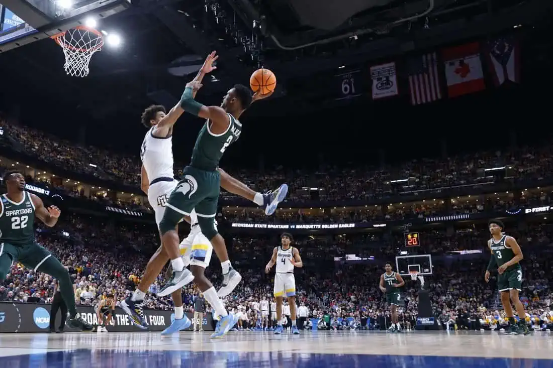 NCAA Basketball: NCAA Tournament Second Round-Michigan State vs Marquette