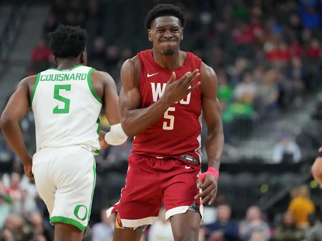 NCAA Basketball: Pac-12 Conference Tournament Quarterfinals - Oregon vs Washington State