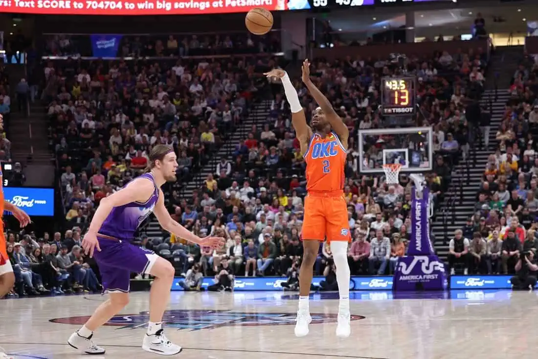 NBA: Oklahoma City Thunder at Utah Jazz