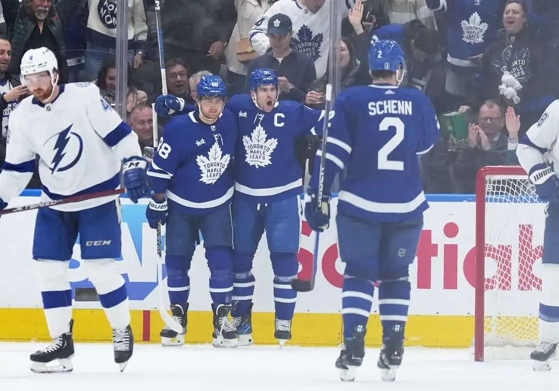 NHL: Stanley Cup Playoffs-Tampa Bay Lightning at Toronto Maple Leafs