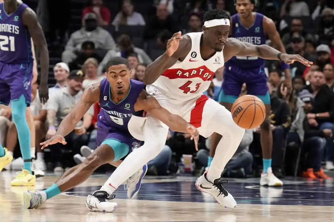 NBA: Toronto Raptors at Charlotte Hornets