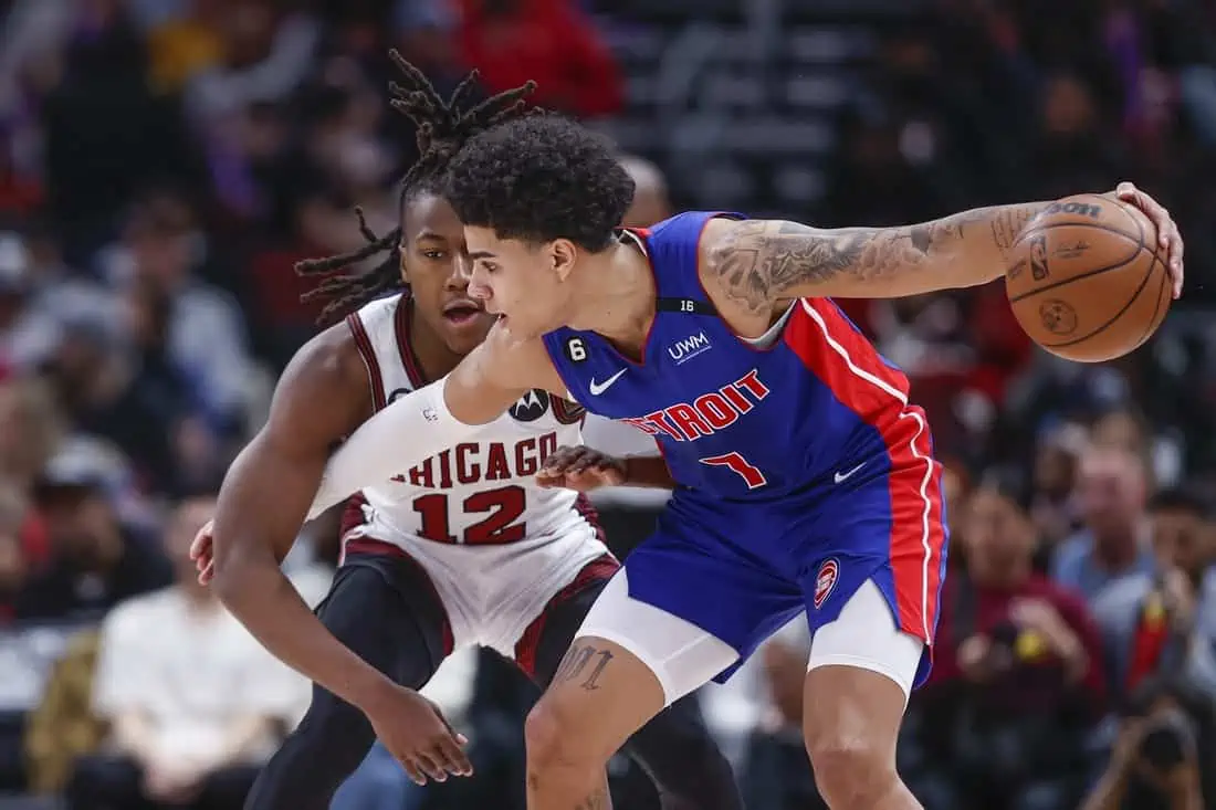 NBA: Detroit Pistons at Chicago Bulls