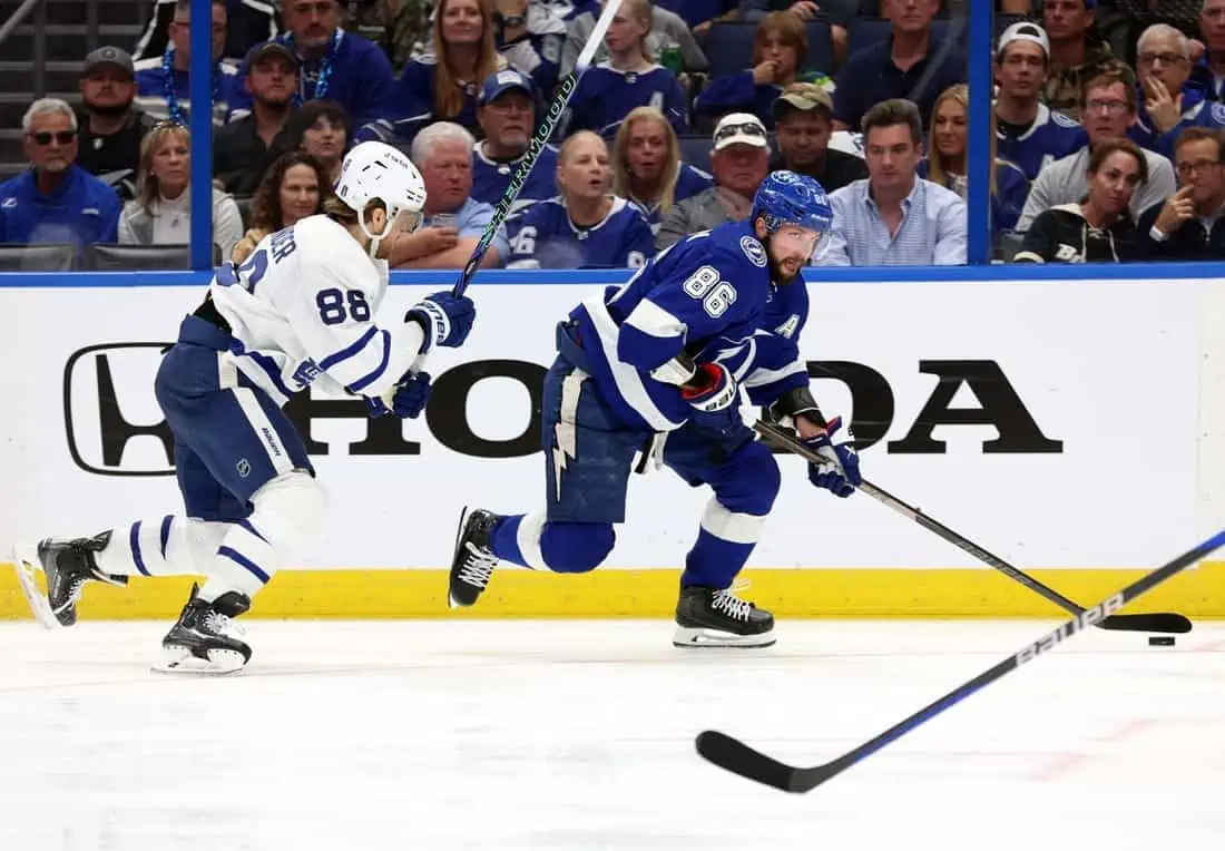 NHL: Stanley Cup Playoffs-Toronto Maple Leafs at Tampa Bay Lightning