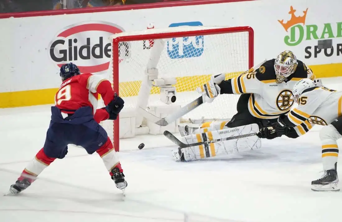 NHL: Stanley Cup Playoffs-Boston Bruins at Florida Panthers