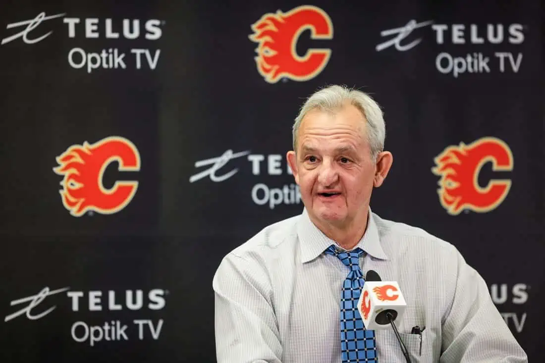 NHL: Nashville Predators at Calgary Flames