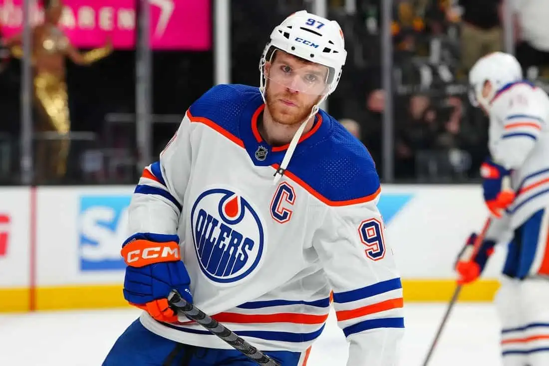 NHL: Stanley Cup Playoffs-Edmonton Oilers at Vegas Golden Knights