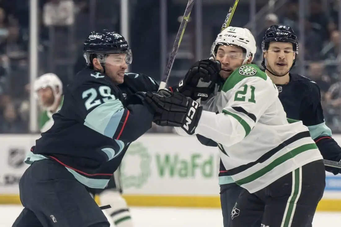 NHL: Stanley Cup Playoffs-Dallas Stars at Seattle Kraken