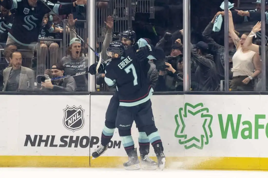 NHL: Stanley Cup Playoffs-Dallas Stars at Seattle Kraken