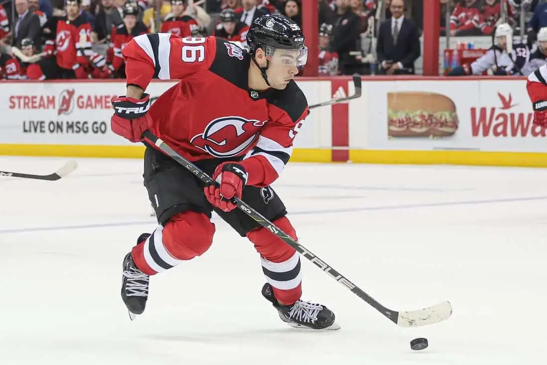 NHL: Columbus Blue Jackets at New Jersey Devils