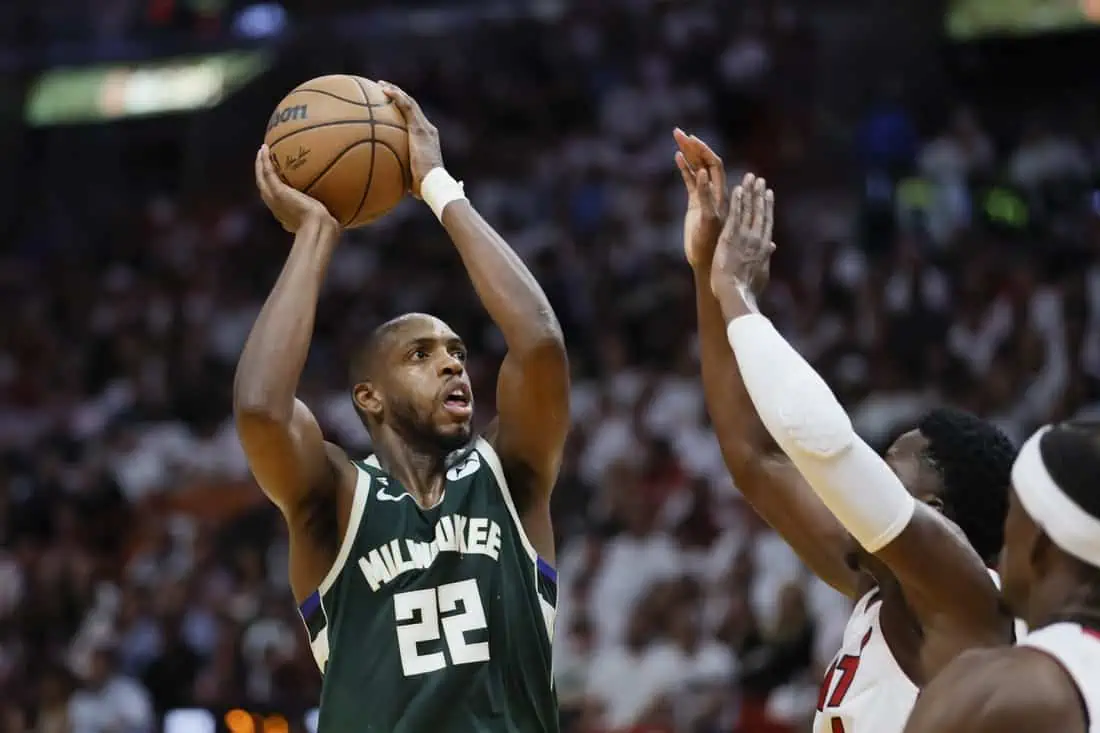 NBA: Playoffs-Milwaukee Bucks at Miami Heat