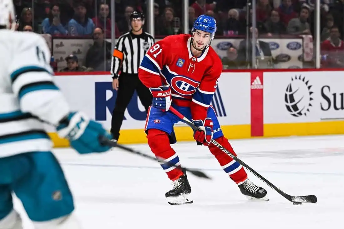 NHL: San Jose Sharks at Montreal Canadiens