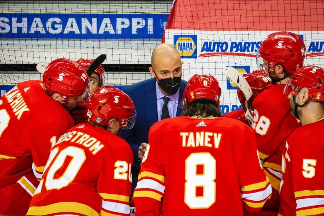 NHL: Winnipeg Jets at Calgary Flames