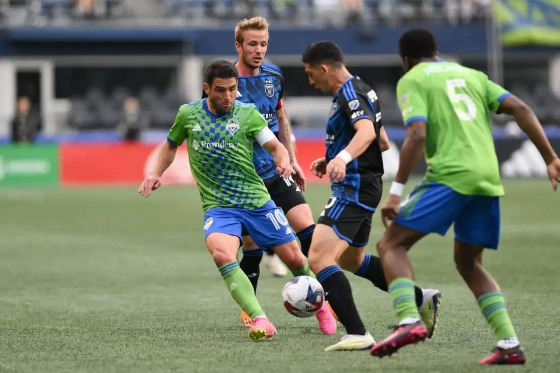 MLS: San Jose Earthquakes at Seattle Sounders FC