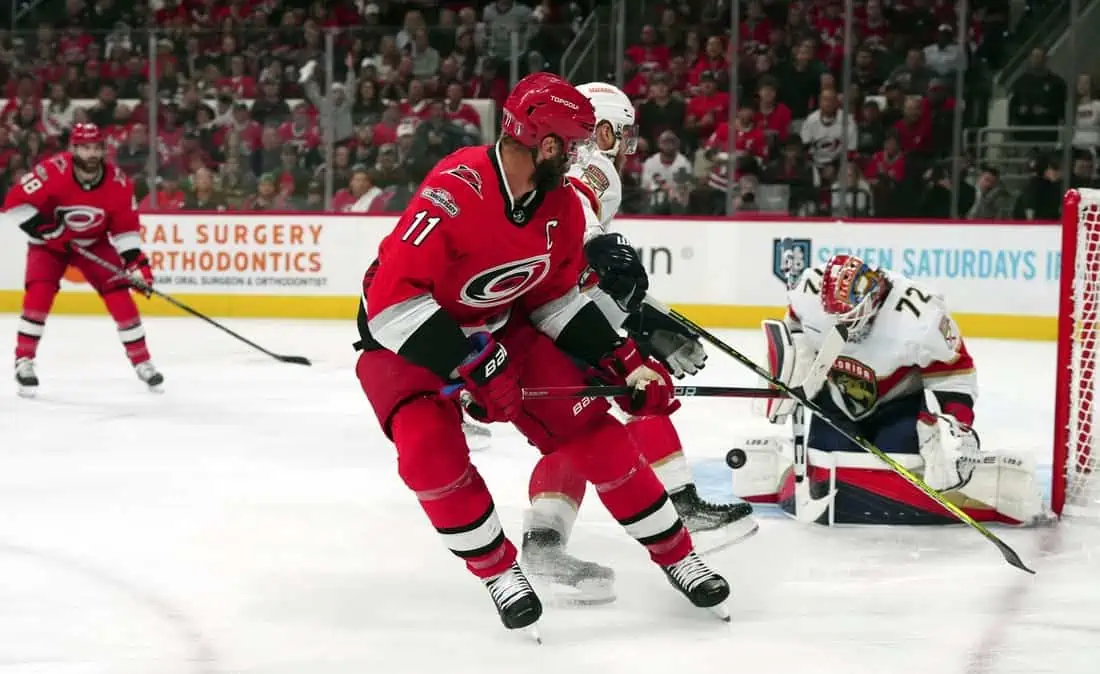 NHL: Stanley Cup Playoffs-Florida Panthers at Carolina Hurricanes