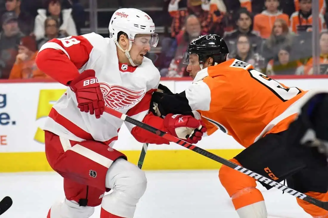 NHL: Detroit Red Wings at Philadelphia Flyers