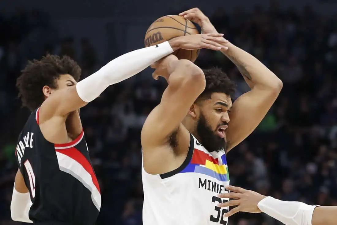 NBA: Portland Trail Blazers at Minnesota Timberwolves