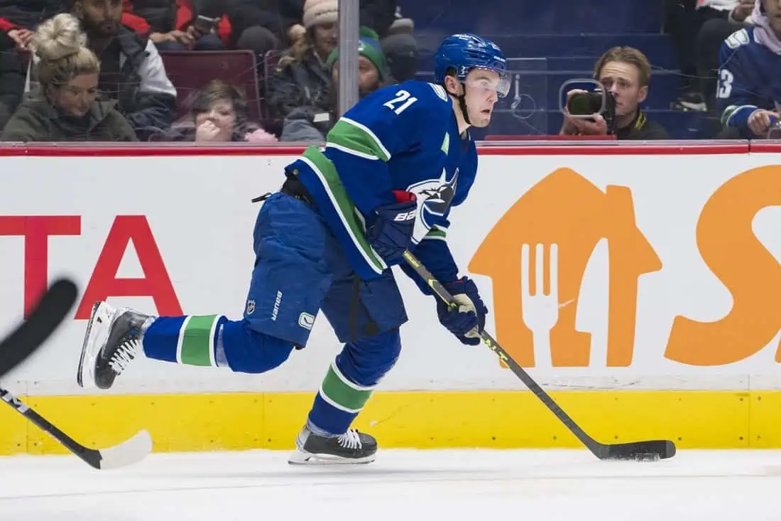 NHL: Washington Capitals at Vancouver Canucks