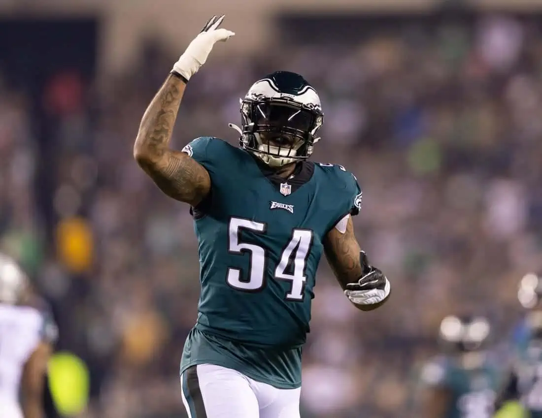 Eagles' special teamer Shaun Bradley (leg) out for season SportsHub