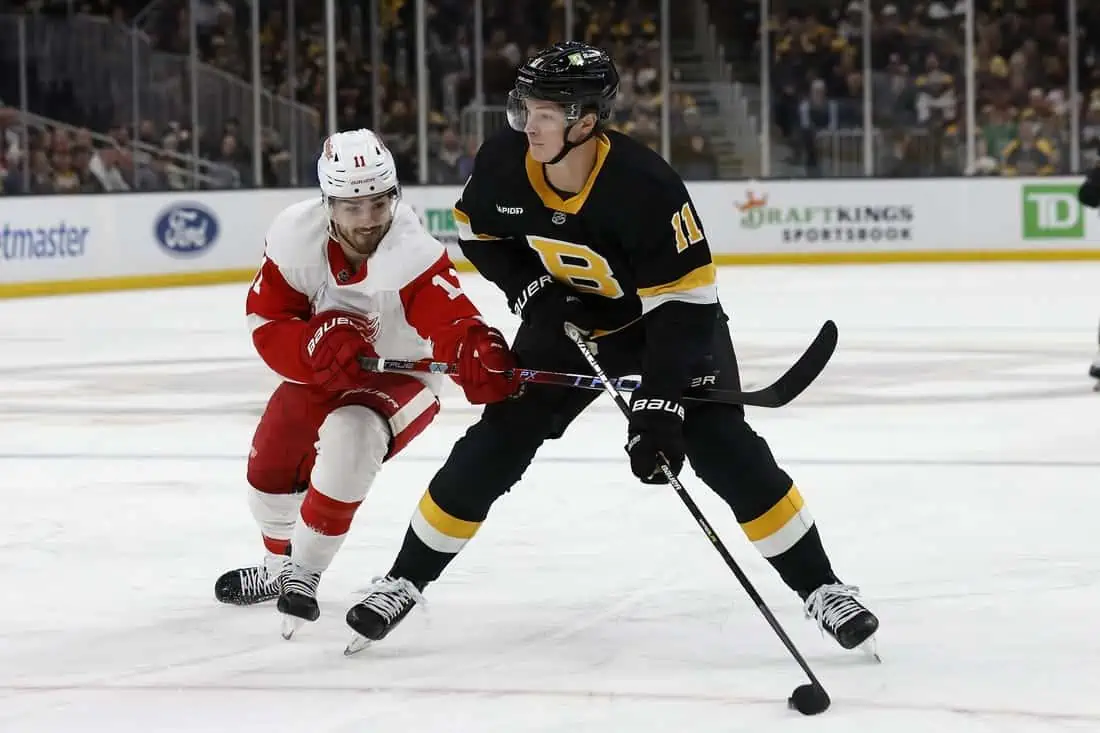 NHL: Detroit Red Wings at Boston Bruins