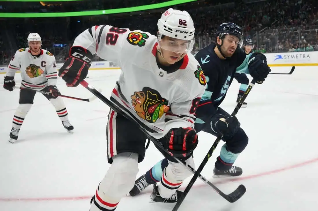 NHL: Chicago Blackhawks at Seattle Kraken
