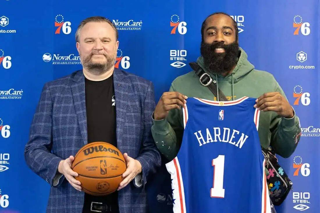 NBA: Philadelphia 76ers-Press Conference