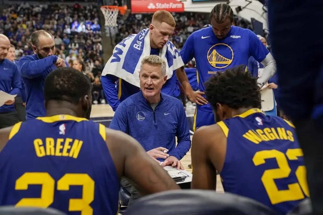 NBA: Golden State Warriors at Minnesota Timberwolves