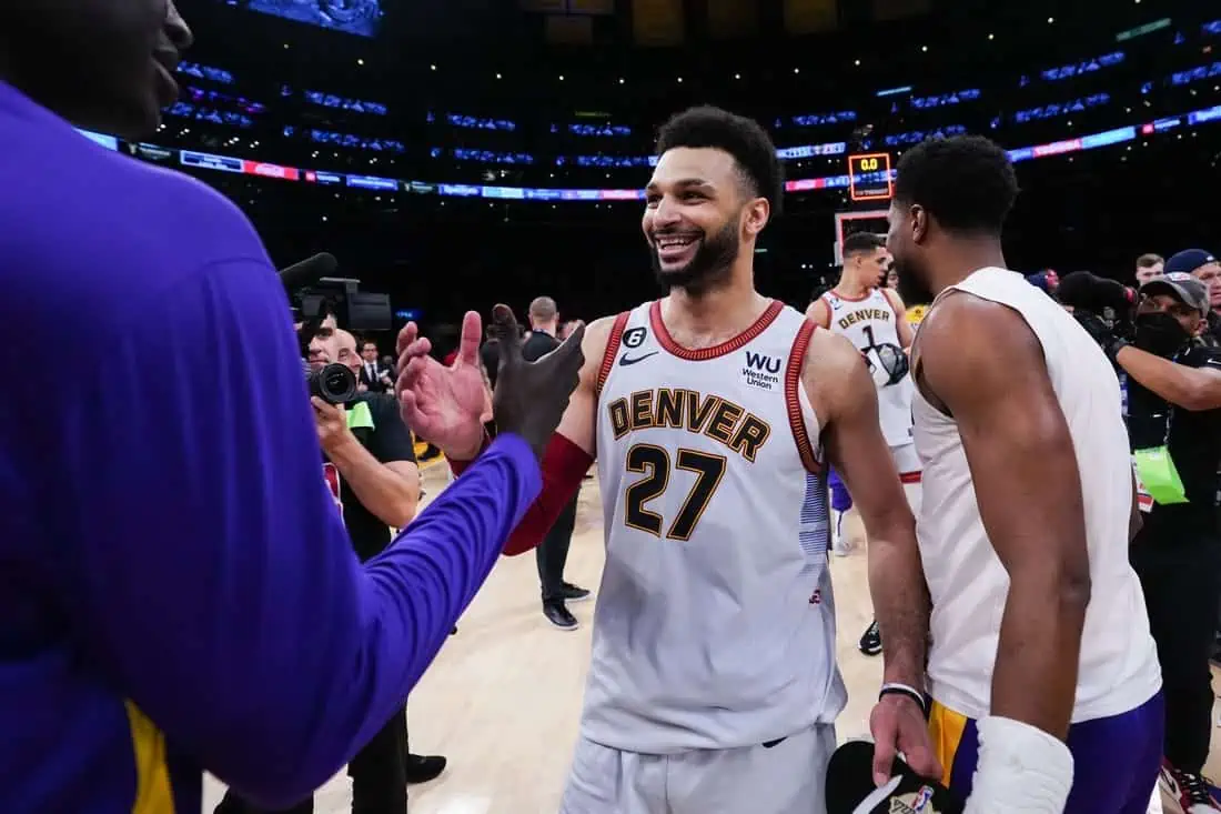 NBA: Playoffs-Denver Nuggets at Los Angeles Lakers