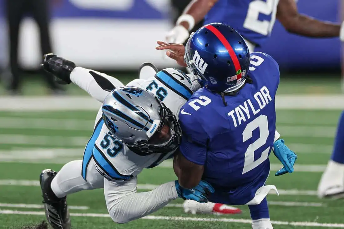 NFL: Preseason-Carolina Panthers at New York Giants