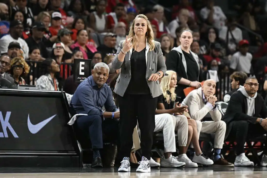 WNBA: Commissioner's Cup-New York Liberty at Las Vegas Aces