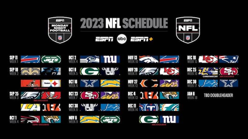 Your Home for Monday Night Football