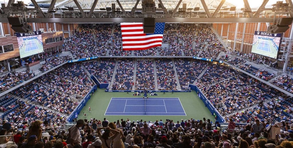 US Open Tennis Heating Up