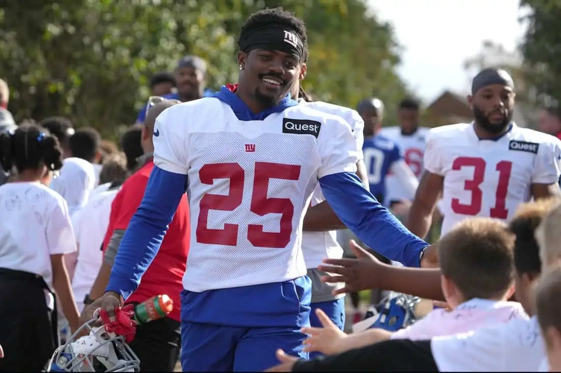 NFL: International Series-New York Giants Practice