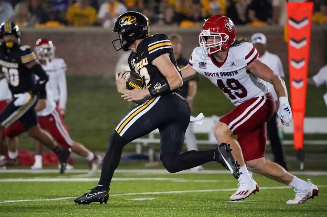 NCAA Football: South Dakota at Missouri