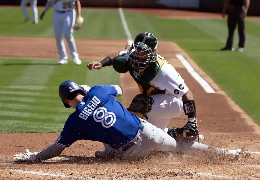 MLB: Toronto Blue Jays at Oakland Athletics