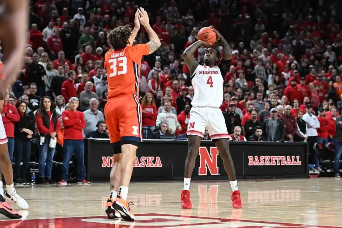 NCAA Basketball: Illinois at Nebraska