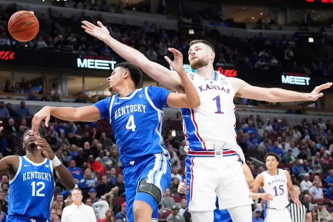NCAA Basketball: Champions Classic-Kansas at Kentucky