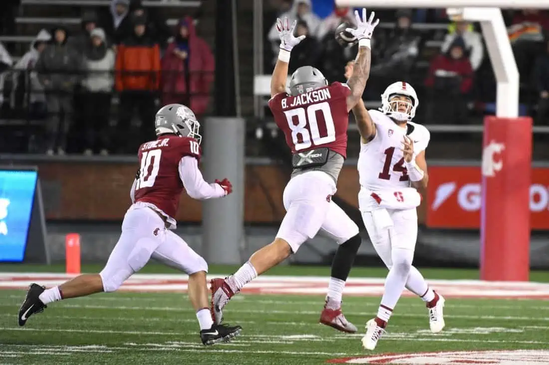 NCAA Football: Stanford at Washington State