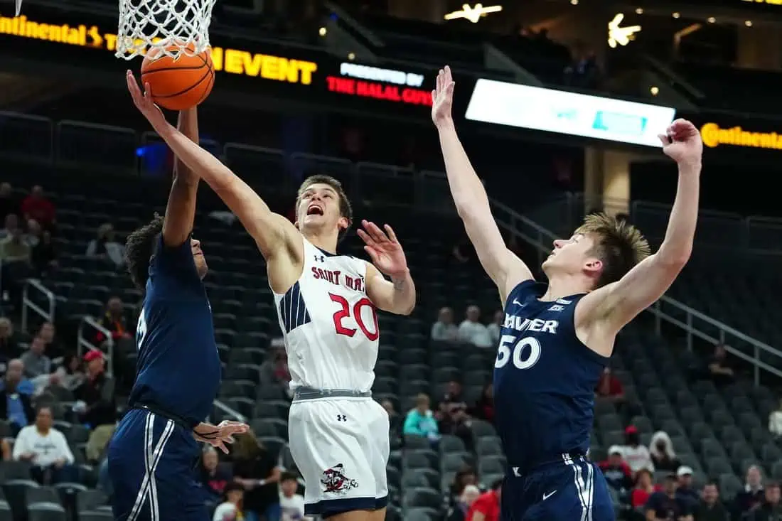 NCAA Basketball: Continental Tire Main Event Consolation Xavier vs Saint Mary's