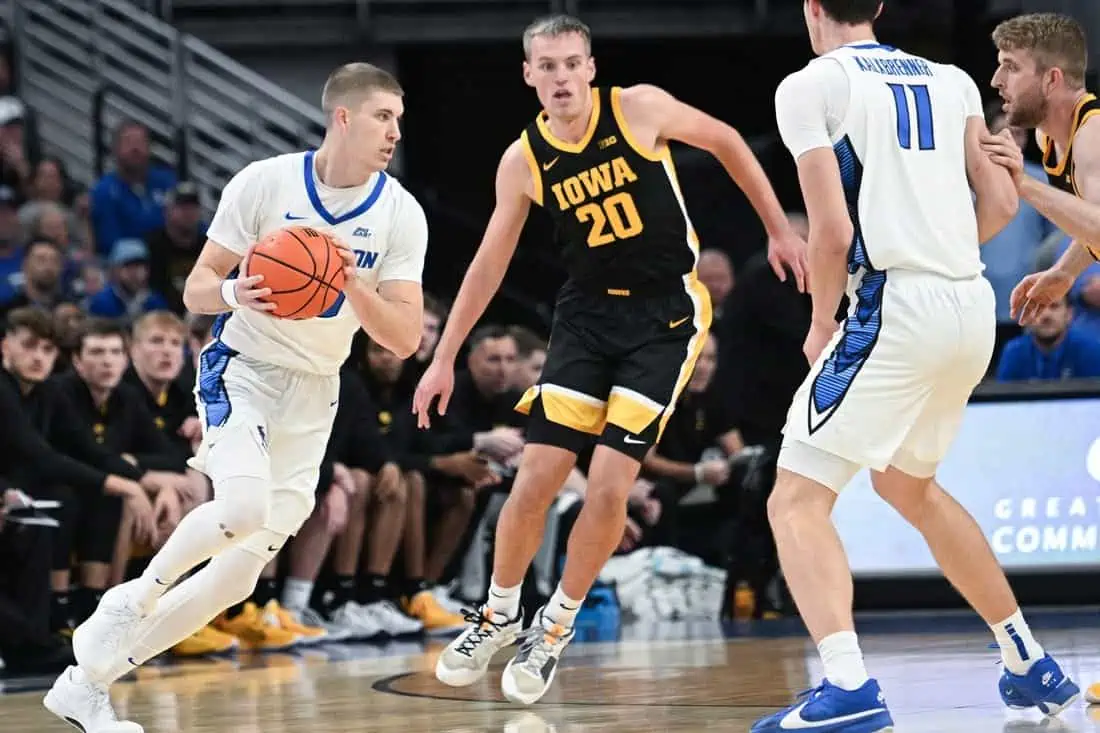NCAA Basketball: Iowa at Creighton