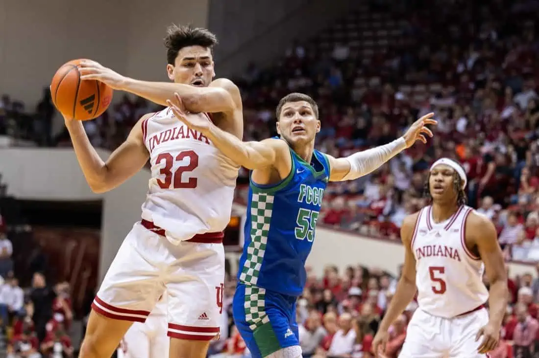 NCAA Basketball: Florida Gulf Coast at Indiana
