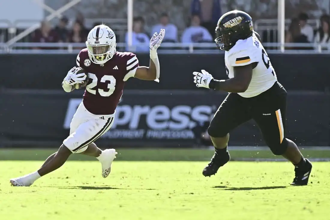 NCAA Football: Southern Mississippi at Mississippi State