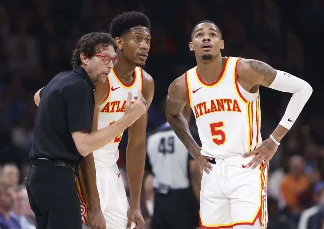 NBA: Atlanta Hawks at Oklahoma City Thunder